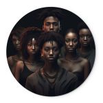 Painel Redondo Veste Fácil C/ Elástico Beleza Afro