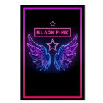 Painel Retangular Black Pink 2