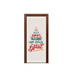 Capa De Porta Veste Fácil Decorativa Tema Feliz Natal 20