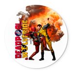 Painel Temático Deadpool e Wolverine Veste Fácil C/ Elástico