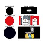 Trio Capas Cilindros + Painel Veste Fácil Del Rey