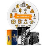 Trio Capas Cilindros + Painel Veste Fácil Eletricista