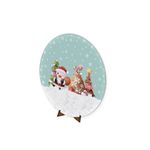 Painel Redondo 50x50 Veste Fácil Feliz Natal 23
