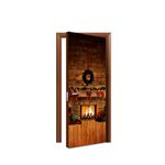 Capa de Porta Decorativa Tema Feliz Natal 6
