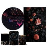 Trio Capas + Painéis Casado Veste Fácil Floral Dark
