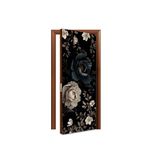 Capa de Porta Tema Floral Dark