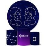 Trio Capas Cilindros + Painel Tema Signo Touro Veste Fácil