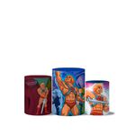 Trio Capas Cilindros Veste Fácil He-man