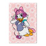 Kit Casado Veste Fácil Trio de Capas Cilindros + Painel Redondo + Painel Retangular Tema Margarida