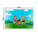 Painel Retangular Horizontal Safari Baby