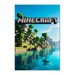 Trio Capas + Painéis Casado Tema Minecraft 2 Veste Fácil 