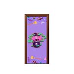 Capa De Porta Veste Fácil Decorativa Tema Abracadabra