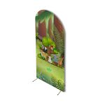  Capa de Painel Romano Veste Fácil C/ Elástico Tema Bichinhos da Floresta