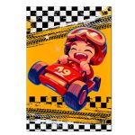 Painel Retangular Passa Varão 1,50x2,20 Tema Carro De Corrida 2