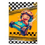 Kit Casado Veste Fácil Trio de Capas Cilindros + Painel Redondo + Painel Retangular Tema Carro de Corrida 3