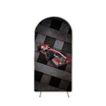  Capa de Painel Romano Veste Fácil C/ Elástico Tema Carro de Corrida