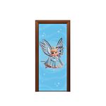 Capa de Porta Decorativa Tema Cinderela Cute 1