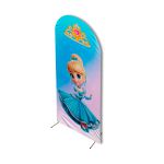 Capa Painel Romano Veste Fácil Tema Cinderela Cute