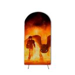 Capa Painel Romano Veste Fácil Tema Como Treinar o Seu Dragão 2