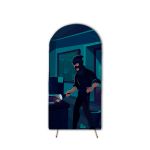  Capa de Painel Romano Veste Fácil C/ Elástico Tema CSI