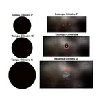 Trio de Capas Cilindros + Painel Veste Fácil Tema Fitness 3