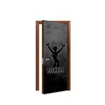 Capa De Porta Veste Fácil Decorativa Tema Fitness 3