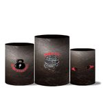Trio de Capas de Cilindros Veste Fácil C/ Elástico Tema Fitness 3