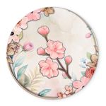 Painel Redondo Veste Fácil C/ Elástico 1,50x1,50 Tema Floral 17