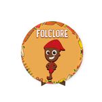 Painel Redondo 50x50 Veste Fácil C/ Elástico Tema Folclore 2