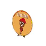 Painel Redondo 50x50 Veste Fácil C/ Elástico Tema Folclore 2