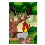 Painel Retangular Passa Varão 1,50x2,20 Tema Folclore 2