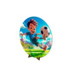 Painel Redondo 50x50 Veste Fácil C/ Elástico Tema Futebol 5