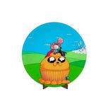 Painel Redondo 50x50 Veste Fácil C/ Elástico Tema Hora de Aventura 2