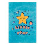 Painel Retangular Passa Varão 1,50x2,20 Tema Little Star