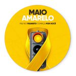 Painel Redondo Veste Fácil C/ Elástico 1,50x1,50 Tema Maio Amarelo