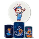 Trio Capas Cilindros + Capa Painel Veste Fácil Marinheiro 2