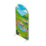  Capa de Painel Romano Veste Fácil C/ Elástico Tema Piquenique