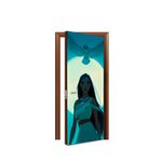 Capa De Porta Veste Fácil Decorativa Tema Pocahontas