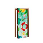 Capa De Porta Veste Fácil Decorativa Tema Pool Party 7