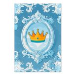 Kit Casado Veste Fácil Trio de Capas Cilindros + Painel Redondo + Painel Retangular Tema Realeza Azul 2