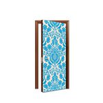 Capa De Porta Veste Fácil Decorativa Tema Realeza Azul 2