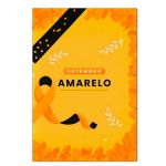 Kit Casado Veste Fácil Trio de Capas Cilindros + Painel Redondo + Painel Retangular Tema Setembro Amarelo 2