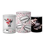 Trio de Capas de Cilindros Veste Fácil C/ Elástico Tema Truco