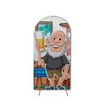  Capa de Painel Romano Veste Fácil C/ Elástico Tema Velho do Bar