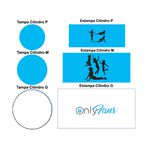 Trio Capas Cilindros + Painel Tema OnlyFans