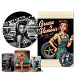 Trio Capas + Painéis Casado Pin Up