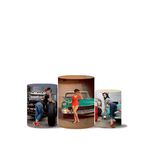 Trio Capas Cilindro Tema Pin Up