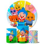 Trio Capas Cilindros + Painel Tema Plim Plim