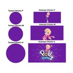 Trio Capas Cilindros Veste Fácil Polly Poket