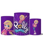 Trio Capas Cilindros Veste Fácil Polly Poket